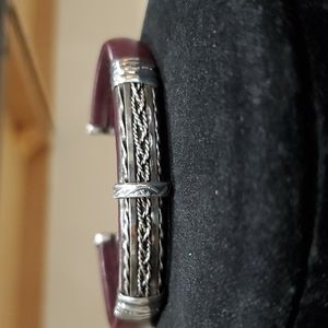 Leather bangle